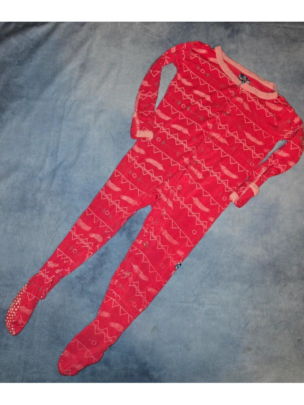 Kickee pants 12-18 month bamboo pajamas